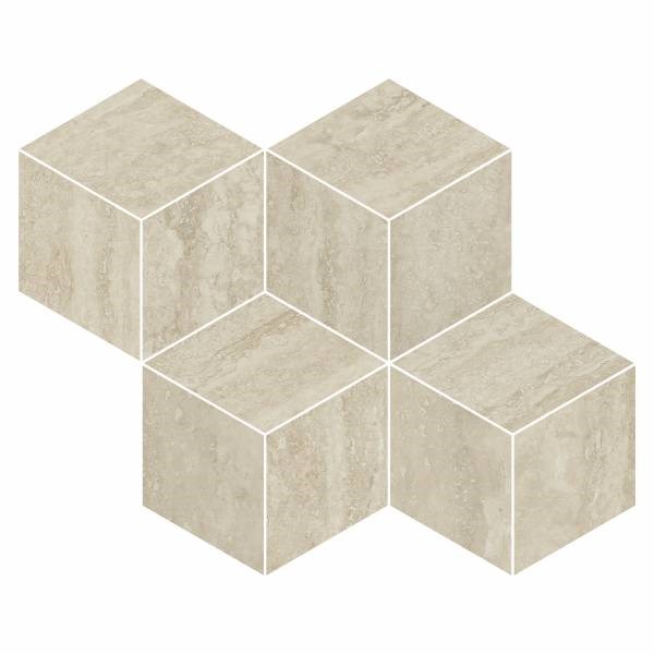 Beige Lucido Mosaico Cube - фото 5399